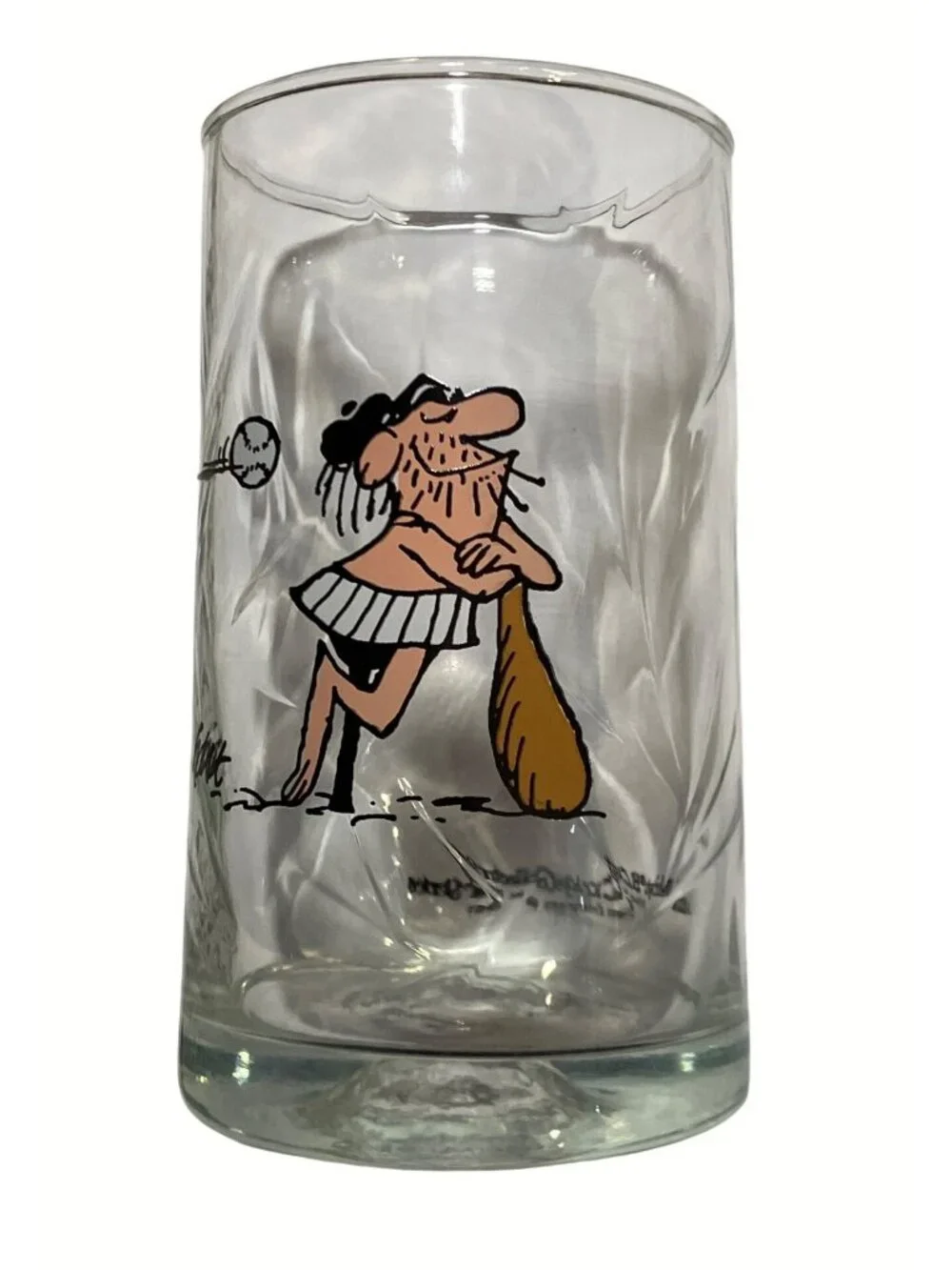Vintage Arby B.C. Ice Age Collector Glasses Set Of 2 1981 Cartoon